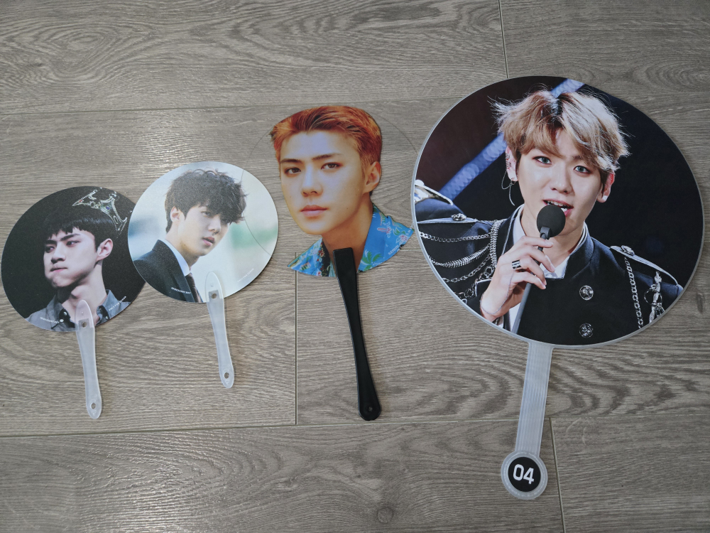 EXO K-pop Handheld Fans