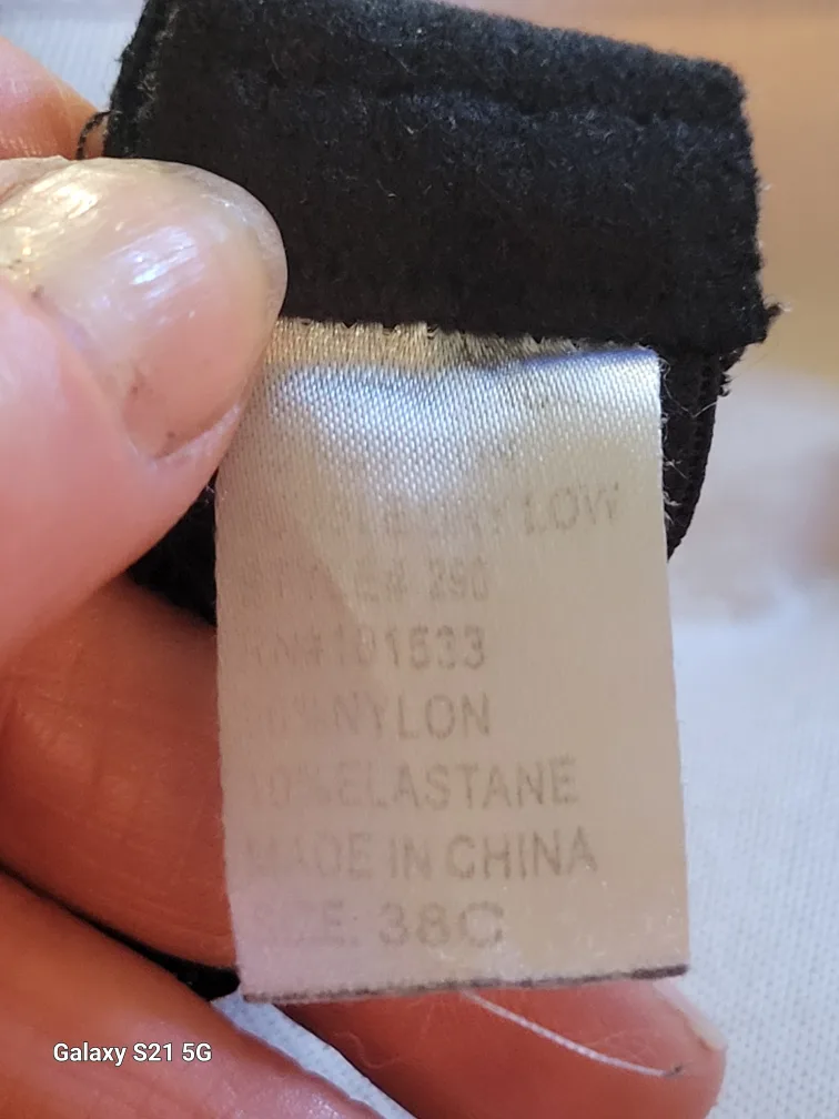 3 Piece Bundle  Bra Set. Size 38 C image indicator(3)