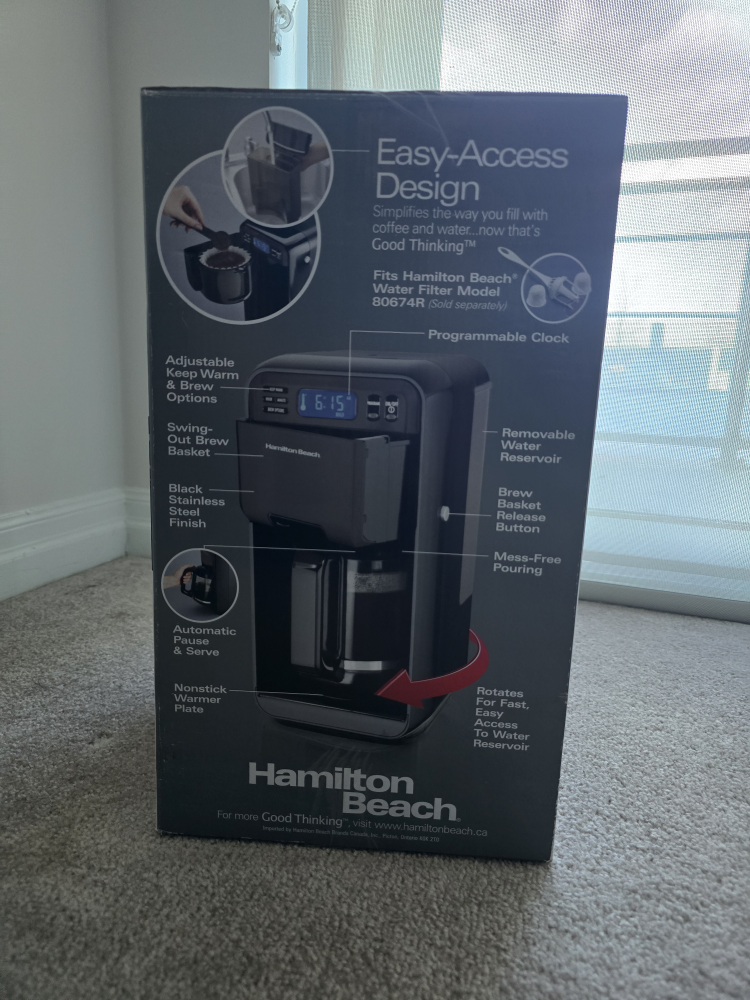 Hamilton Beach Elite 12-Cup Programmable Coffee Maker - photo 2