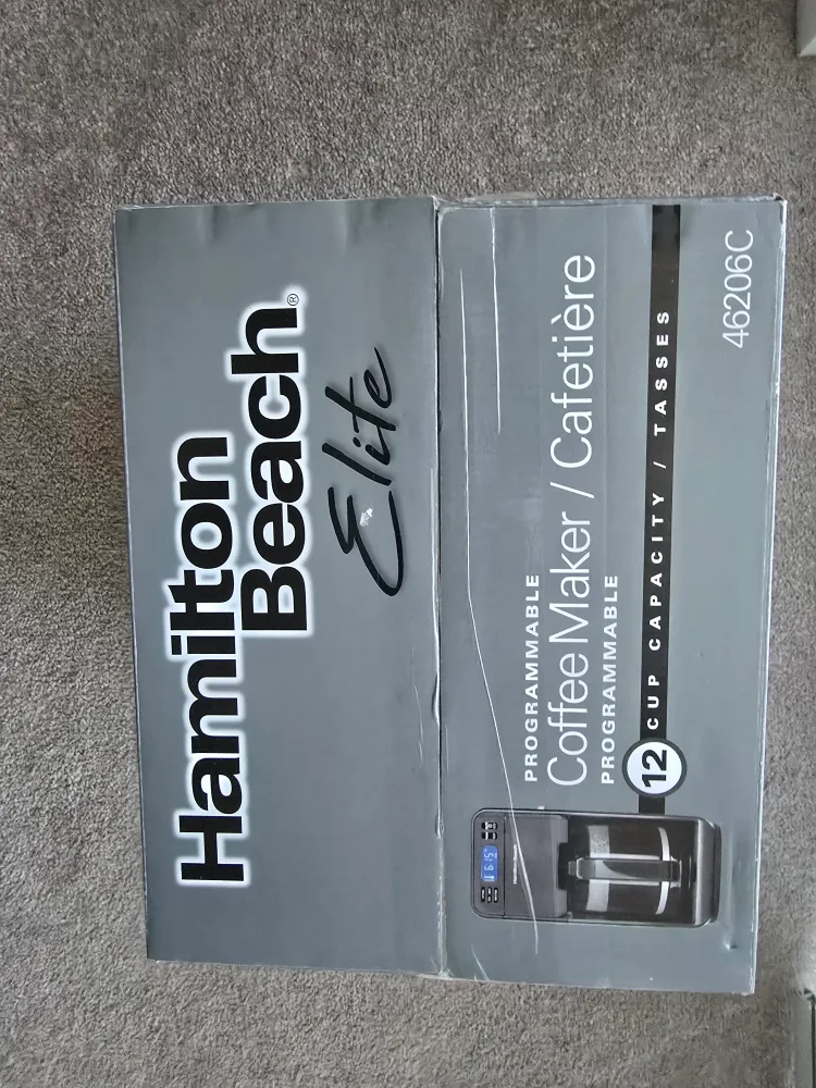 Hamilton Beach Elite 12-Cup Programmable Coffee Maker image indicator(3)