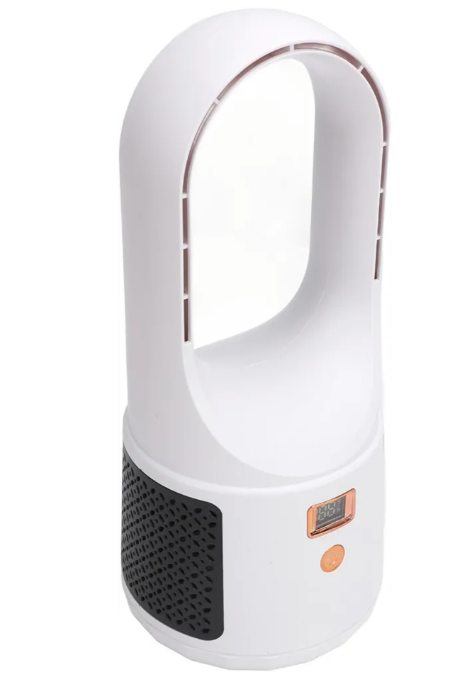 Portable Bladeless Fan - USB Silent Desktop Fan - 6 Wind Speeds - photo 3