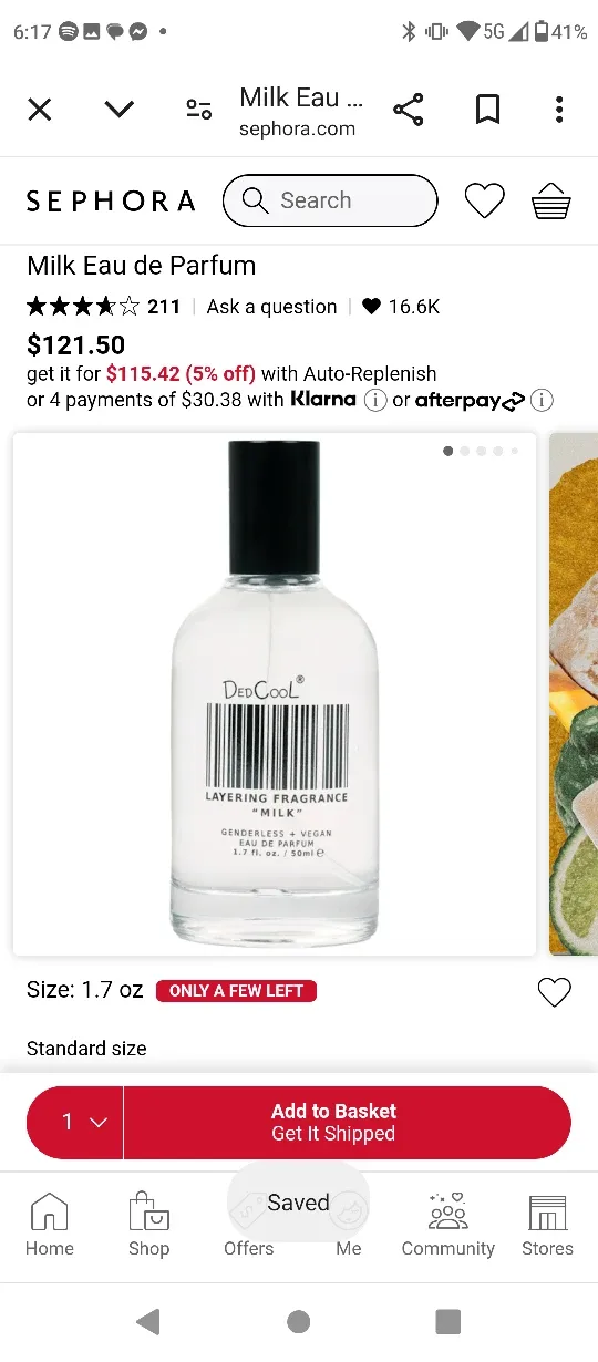 DedCool Milk Layering Fragrance thumbnail