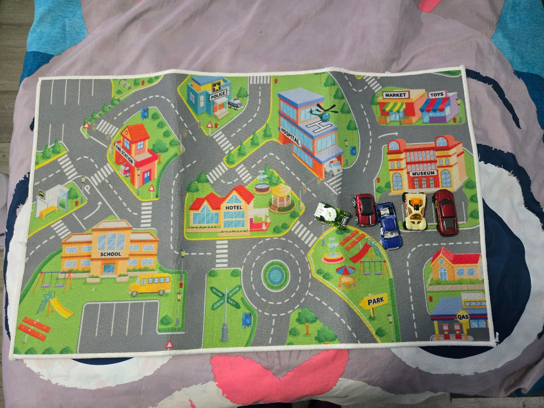 Playmat with Cars