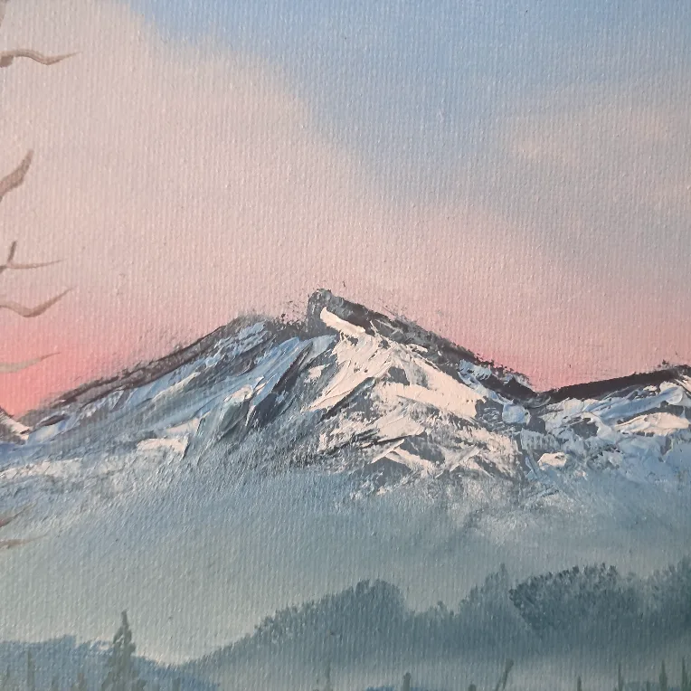 Original Oil Painting Landscape on Canvas image indicator(5)