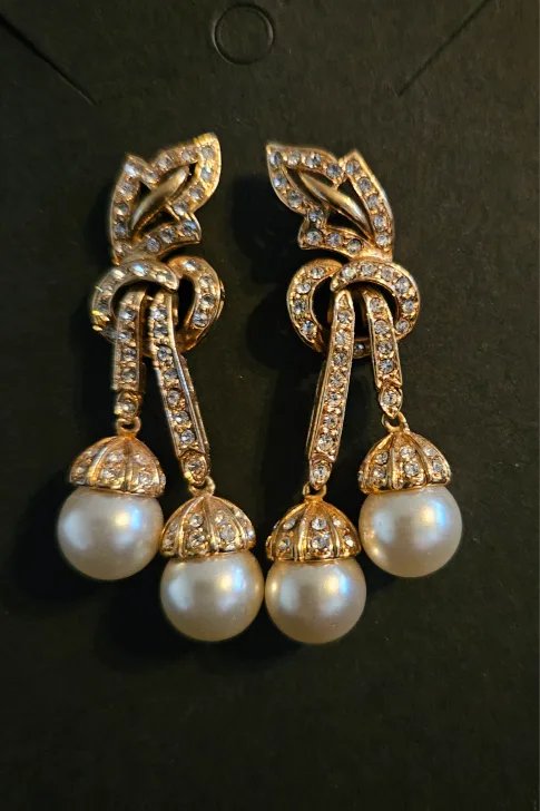 Vintage Bridal Earrings 👰‍♀ image indicator(5)