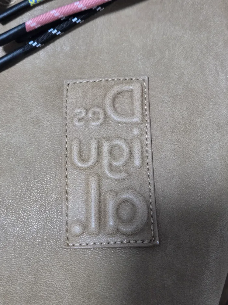 Desigual Beige Bag with Braided Handles image indicator(2)