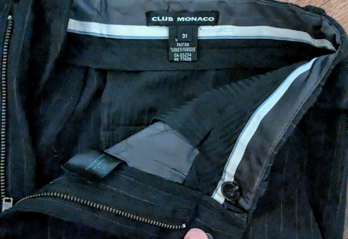 Mens dress pants ×5 (Sz 31 to 36) - photo 2