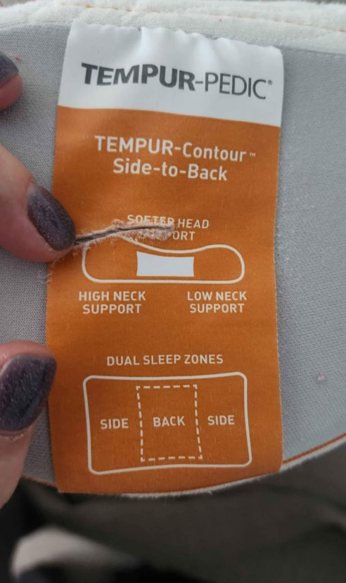 Tempur-Pedic TEMPUR-Contour Side-to-Back Pillow - photo 4