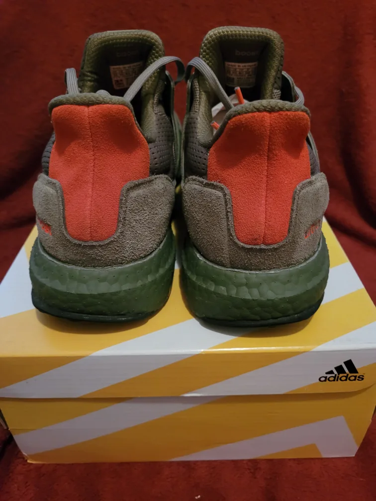 Adidas Ultraboost DNA Olive Green Suede Sneakers image indicator(4)