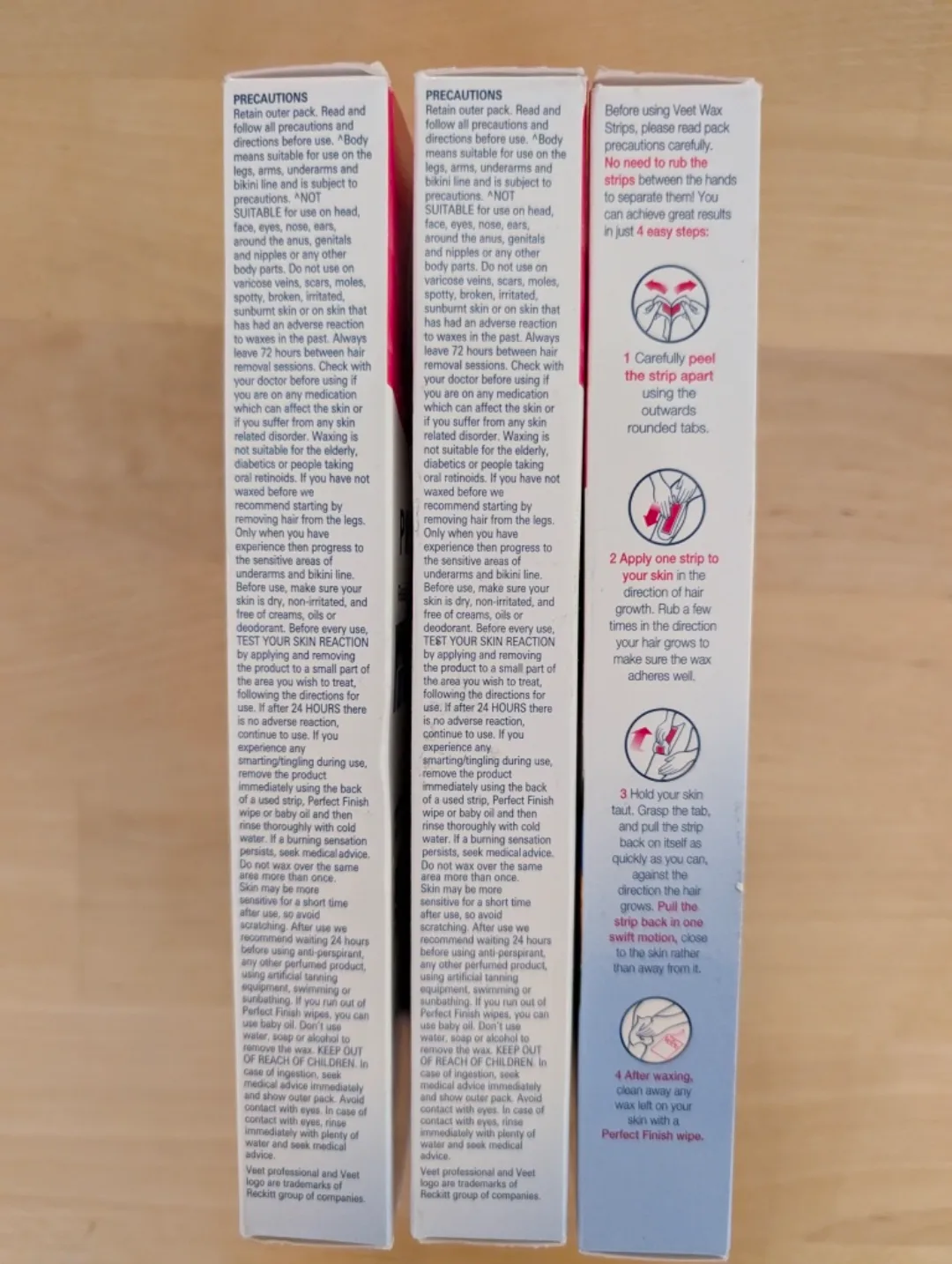 Veet Professional Body Wax Strips - Sensitive Skin image indicator(2)