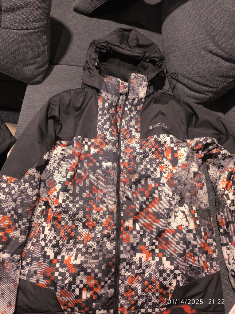 Mountain Warehouse Men's Pixel Print Jacket