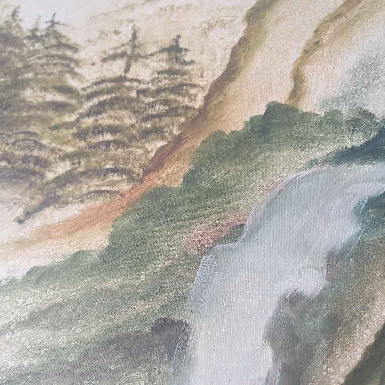 Original Waterfall Landscape Painting image indicator(5)