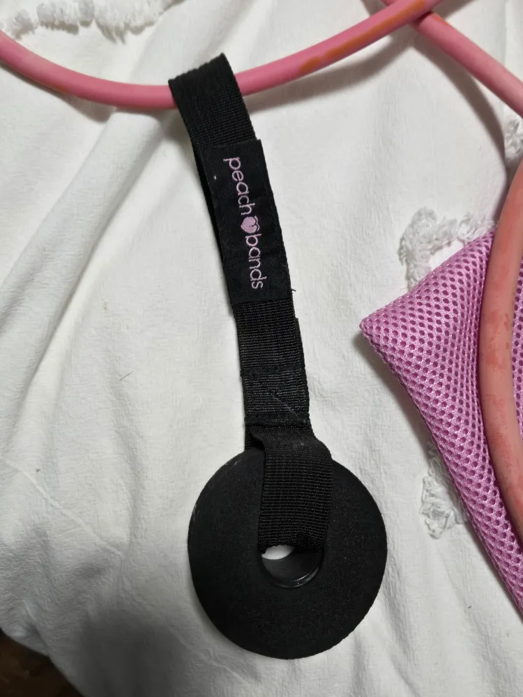 Peach Bands Resistance Tube Bands Set - 10, 20, & 30 lbs image indicator(3)