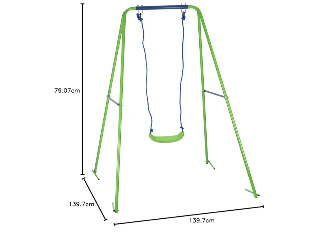 Kids' Metal A-Frame Swing Set thumbnail