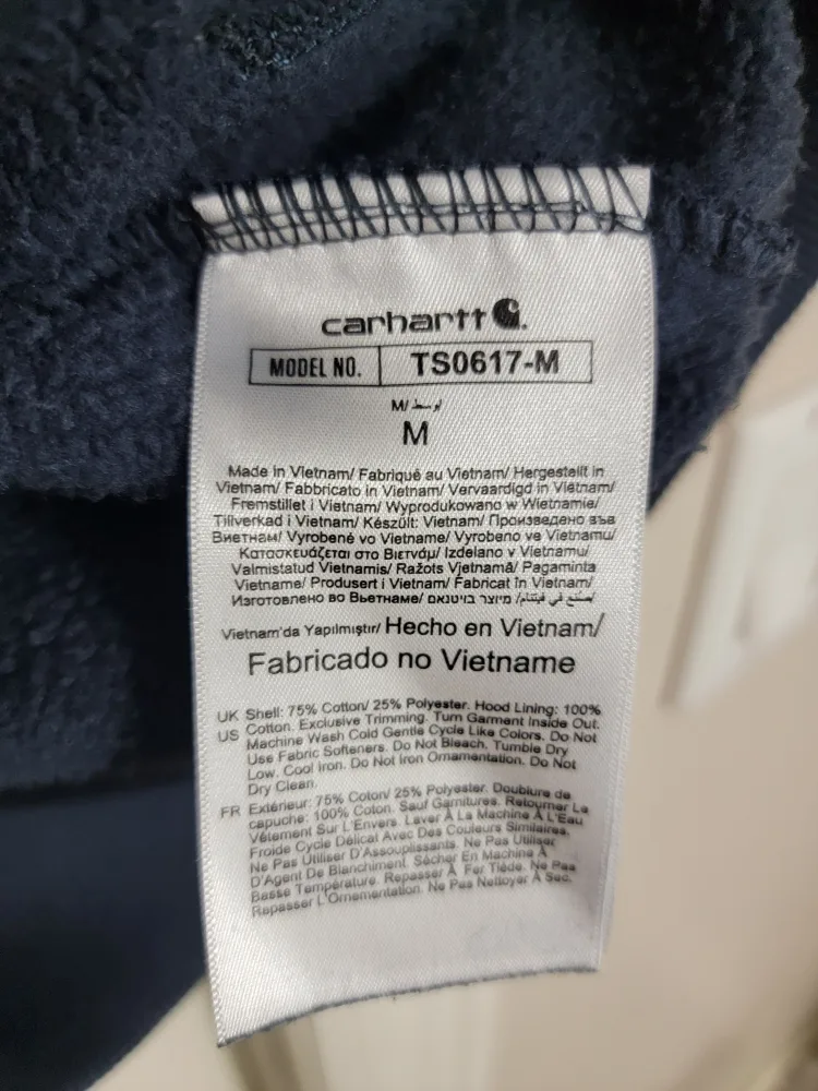 Carhartt Men's Size Hooded Sweatshirt image indicator(6)