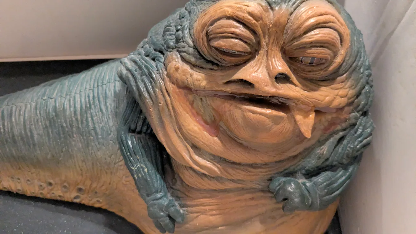 RARE - Jabba the Hutt - Star Wars Return of the Jedi - OBO image indicator(7)