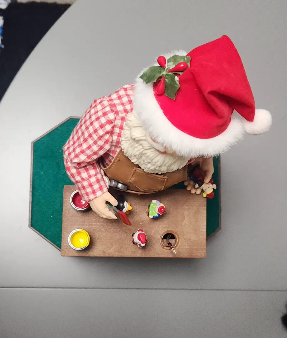 Animated Santa Claus Christmas Decoration image indicator(5)