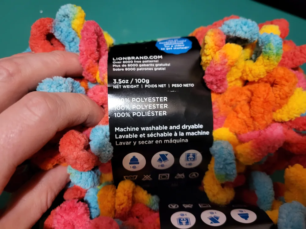 Lion Brand Off The Hook Yarn - Rainbow image indicator(4)