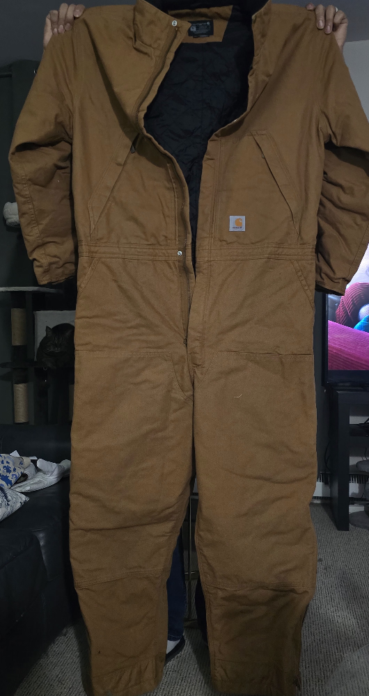 Carhartt Washed Duck Insulated Coverall
