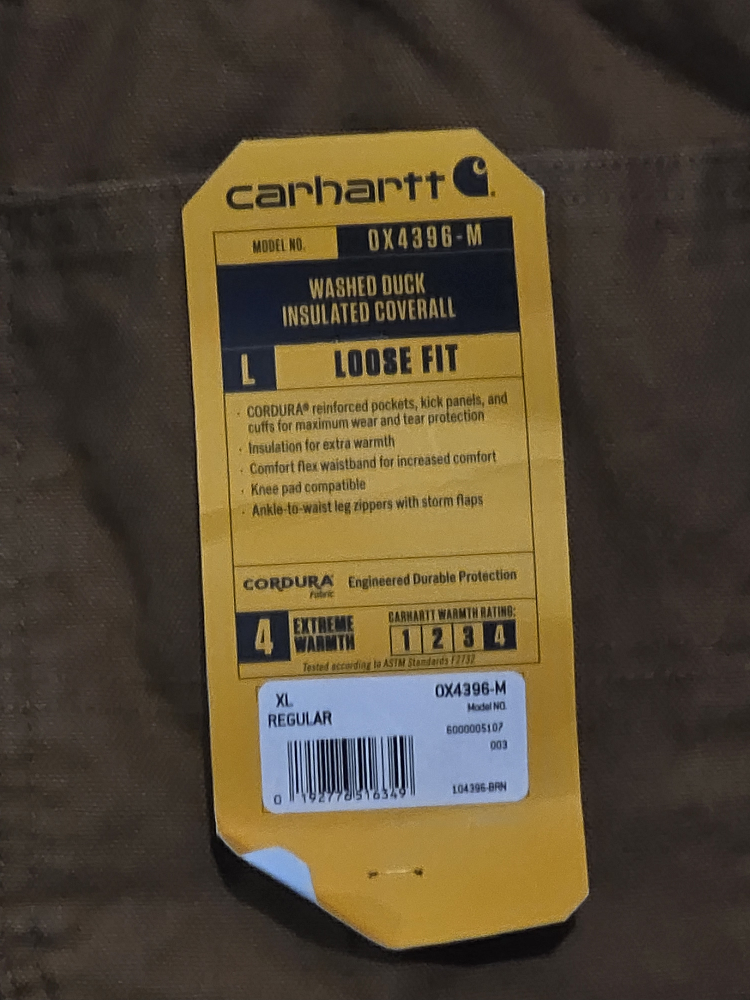 Carhartt Washed Duck Insulated Coverall - photo 3