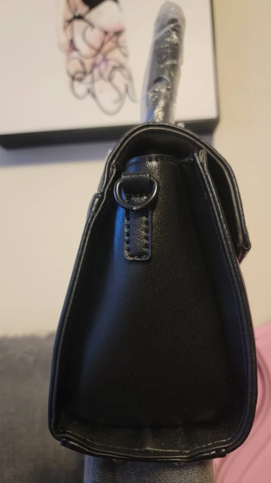 ALDO Black Quilted Mini Handbag image indicator(2)