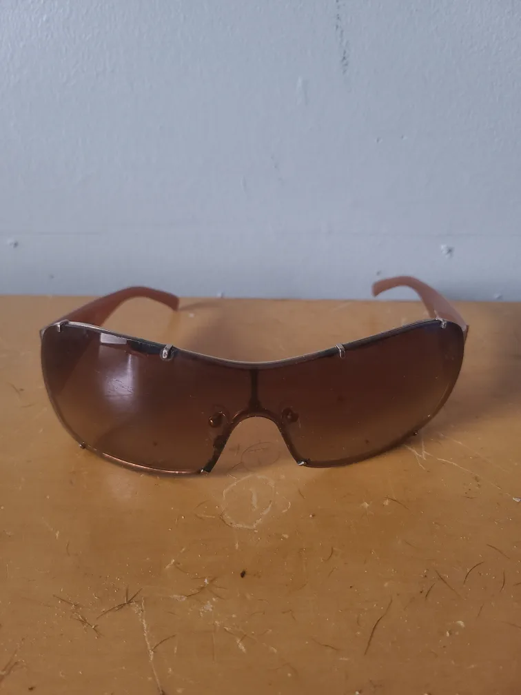 VERSACE Mod 2057 Sunglasses Polarized Brown womens authentic image indicator(2)