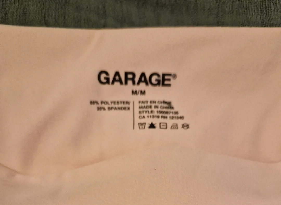 Garage Pink High Waisted Shorts image indicator(2)