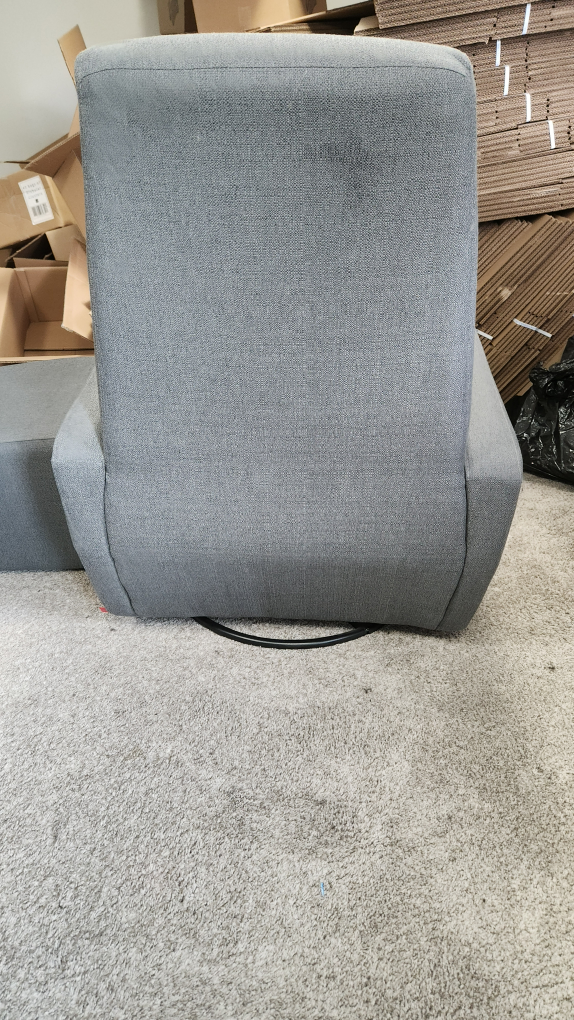 3 - EQ3 Rocker Chairs with Ottomans - photo 5