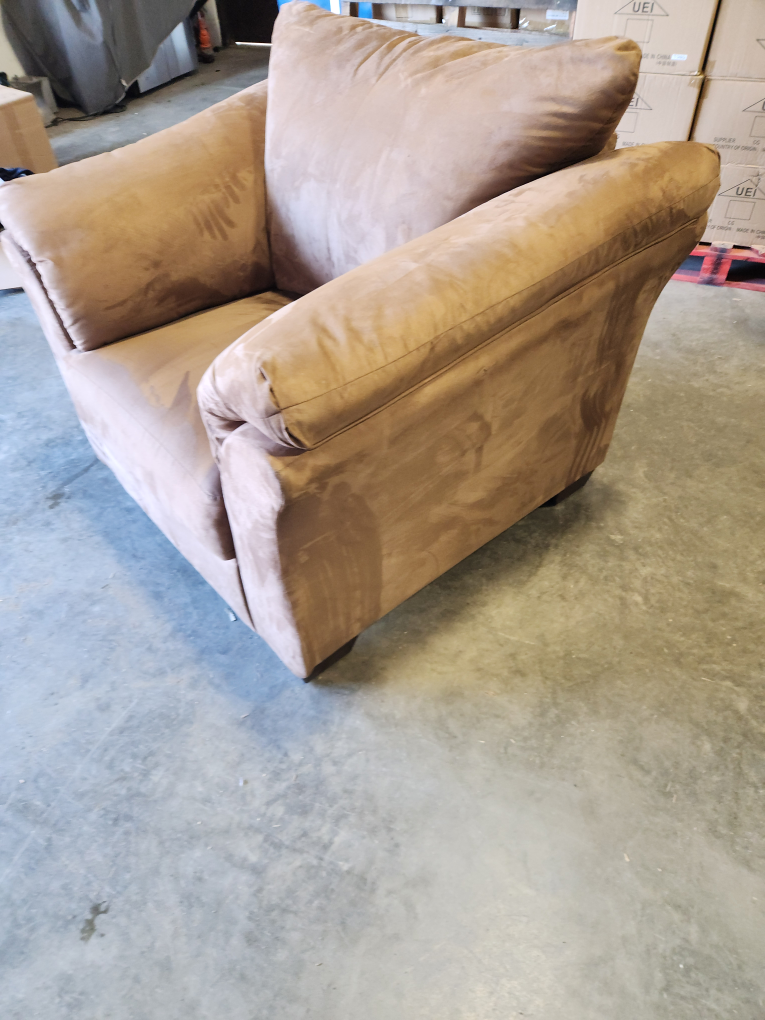 Beige Fabric Armchair - photo 4