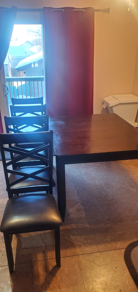 Dining Table Set - 4 Chairs - photo 2