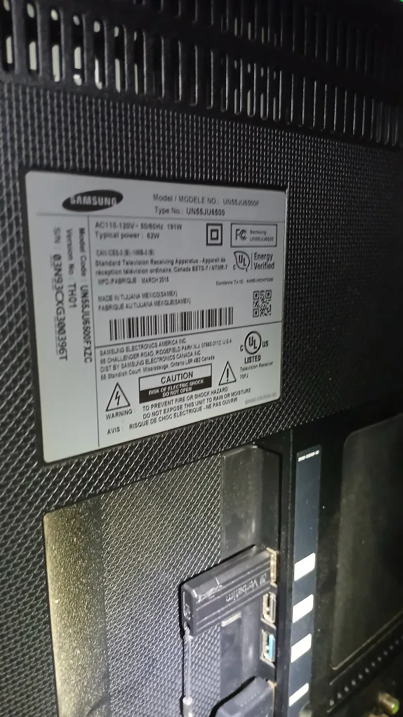 Samsung UN55JU6500 55-inch Smart TV image indicator(2)