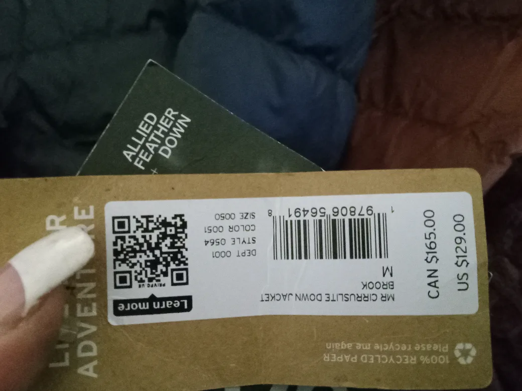 Eddie Bauer CirrusLite Down Jacket - Size M - Two colours image indicator(5)