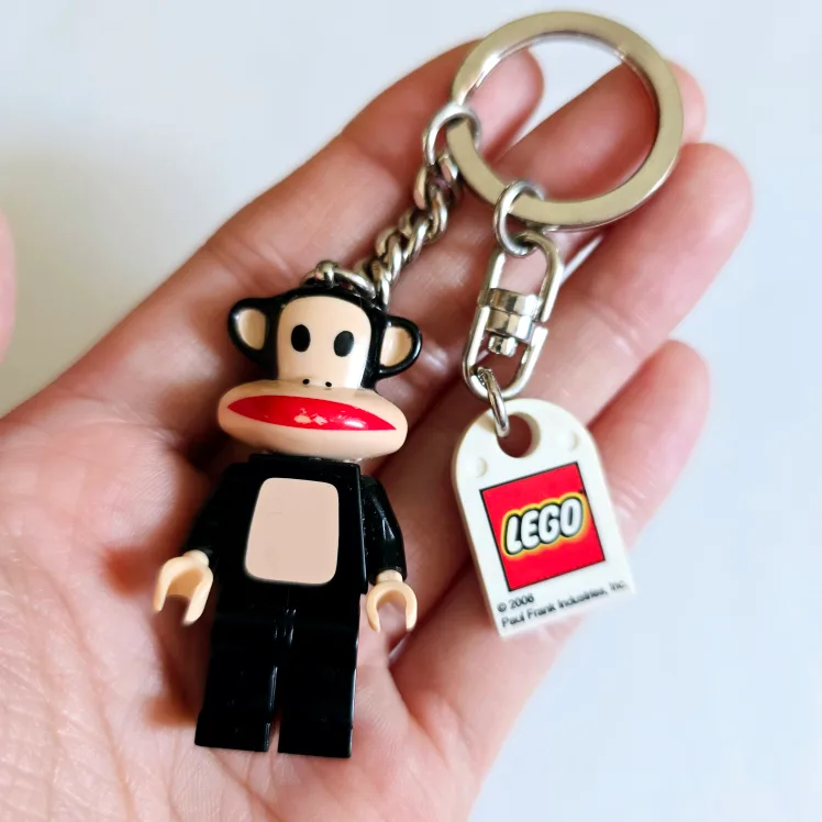 LEGO 2006 Paul Frank the Monkey 852023 Minifigure Keychain image indicator(2)