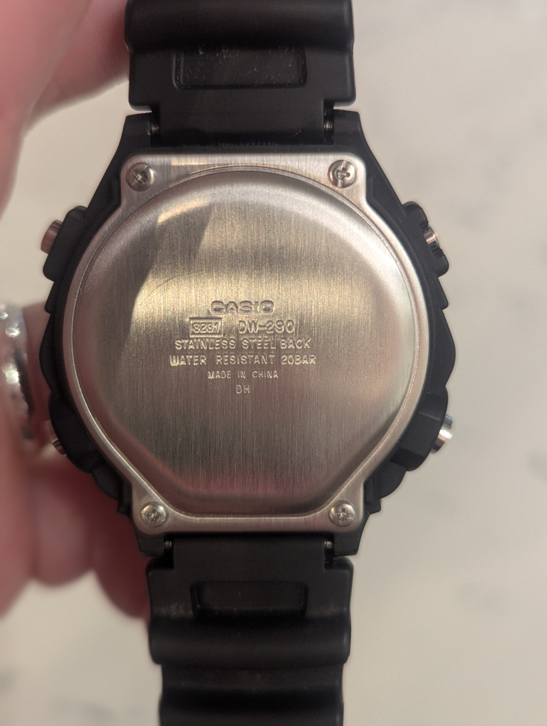 Casio DW-290 - photo 3