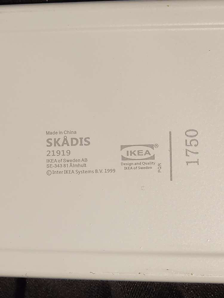 IKEA SKADIS Pegboard Organiser with Accessories - photo 2