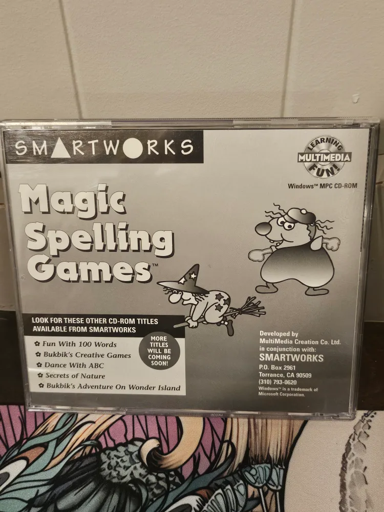 Smartworks Magic Spelling Games Windows MPC CD-ROM image indicator(2)