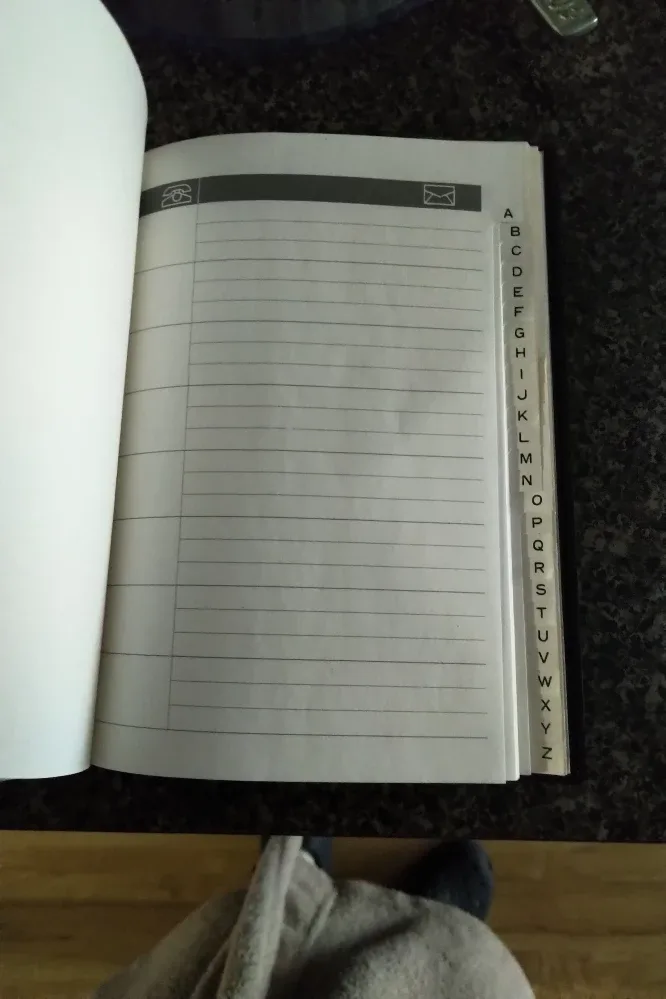 Vintage Lacquered Address Book+BRAND NEW image indicator(4)