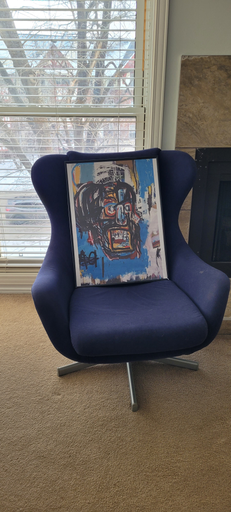 Jean-Michel Basquiat Art Print - Framed