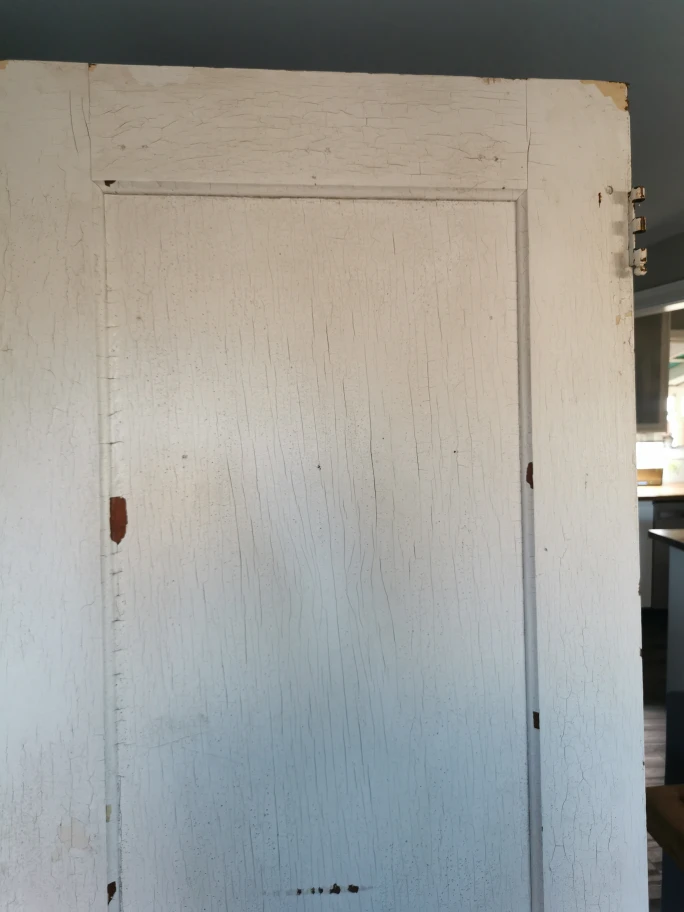 Antique White Pocket Door - photo 5