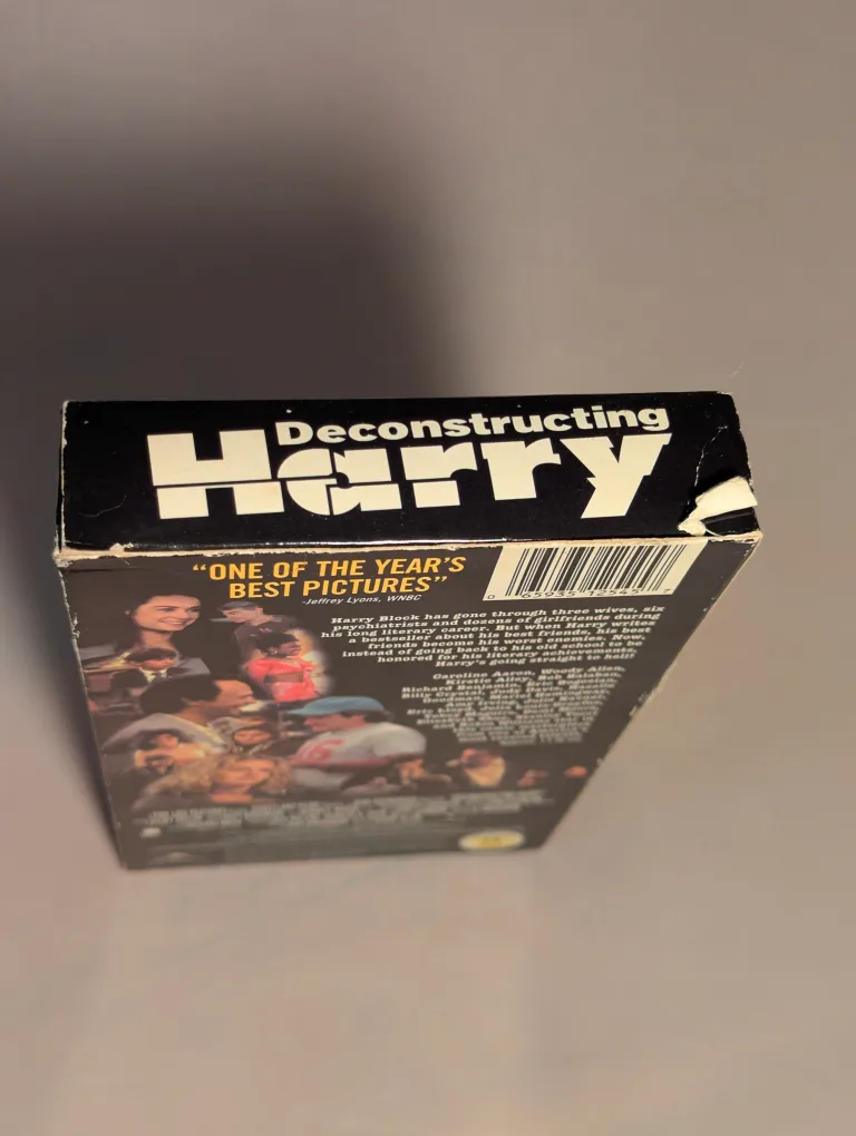 Deconstructing Harry VHS Tape - Woody Allen Film image indicator(4)