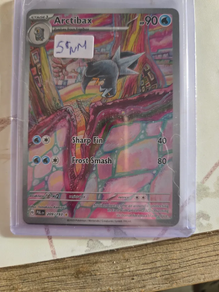 Pokemon Card - Arctibax 209/193 - PALEN thumbnail