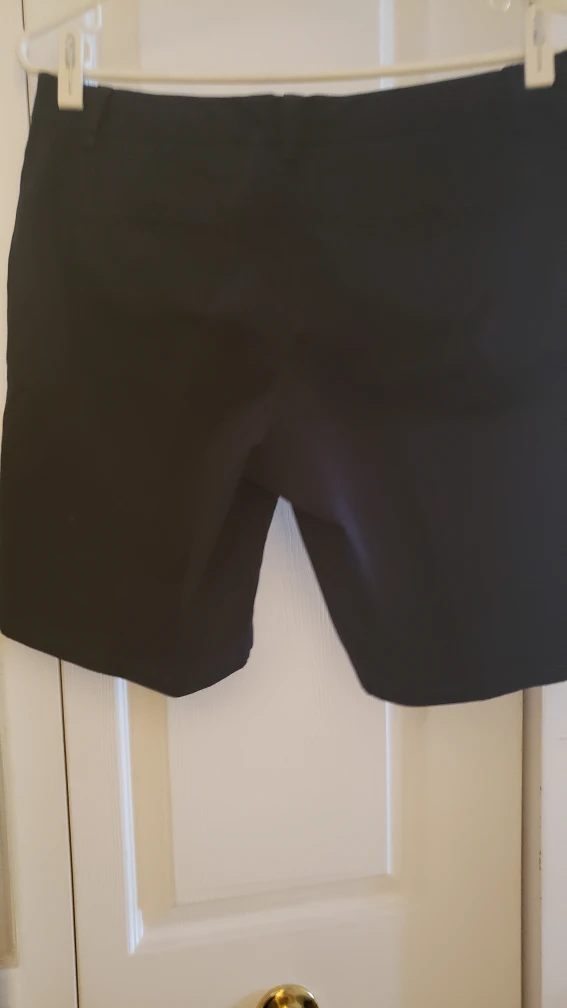 Women's UNIQLO Navy Blue Cotton Shorts Size M - photo 2