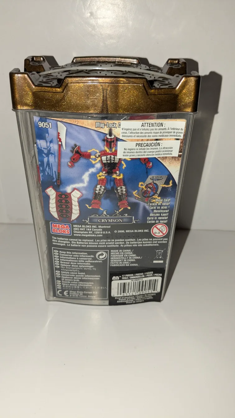 Mega Bloks Mag Warriors Kronoguld & Crimson Action Figures image indicator(3)