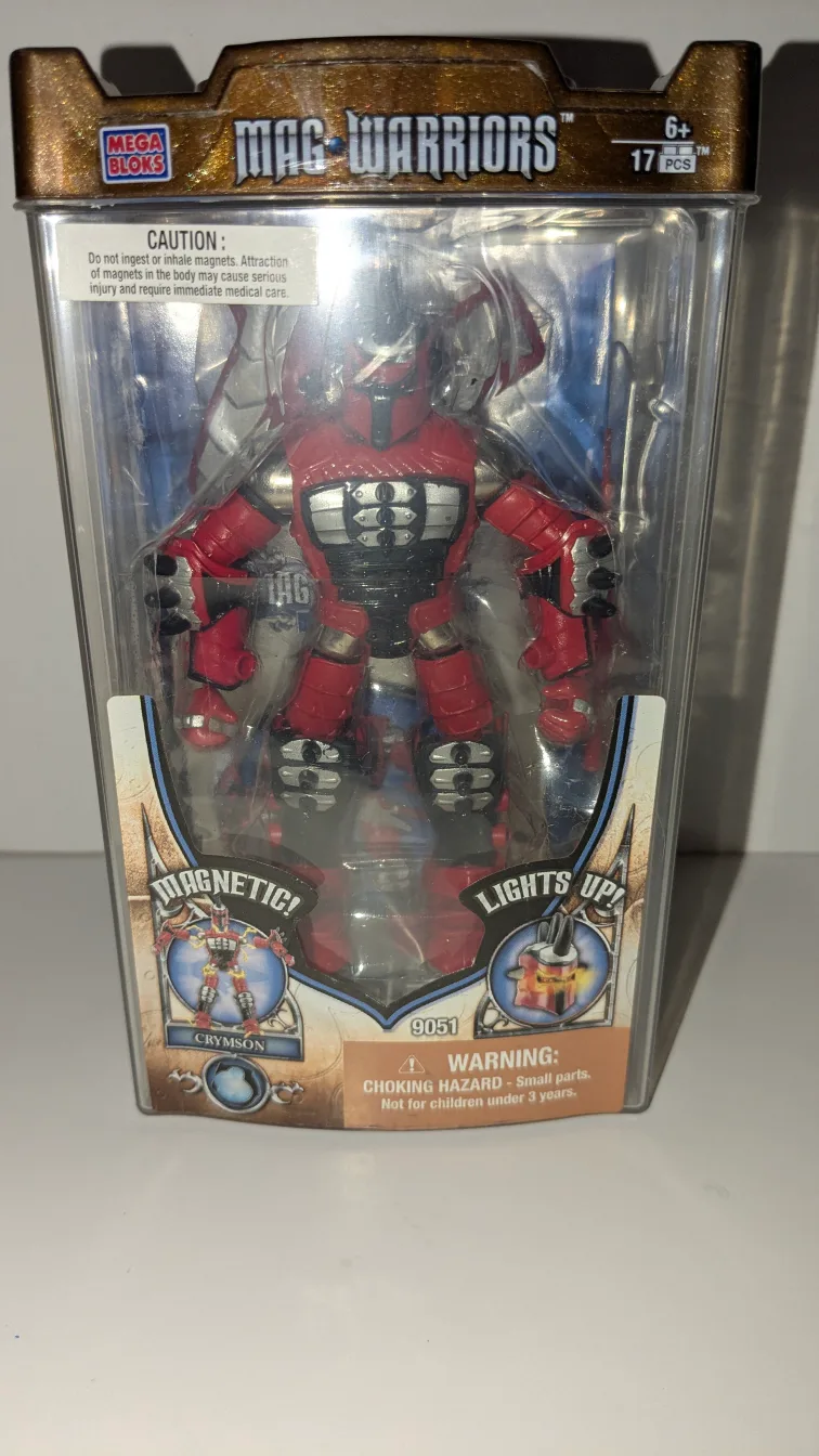 Mega Bloks Mag Warriors Kronoguld & Crimson Action Figures image indicator(4)