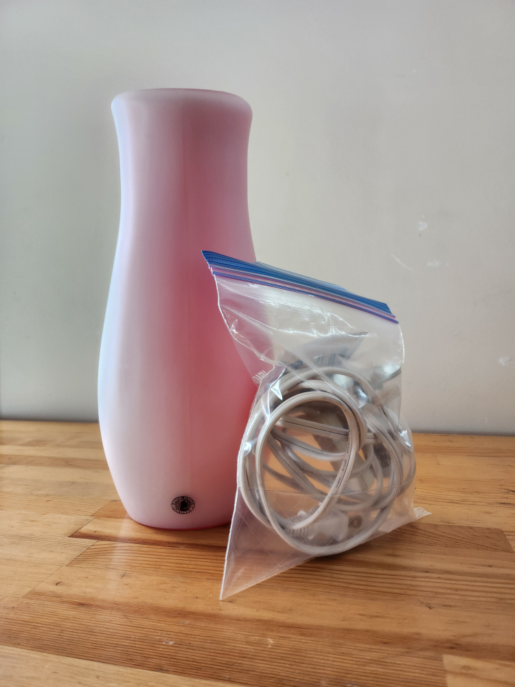 Vintage Ikea Handmade Glassblown Lamp - Art and Home Decor - photo 5