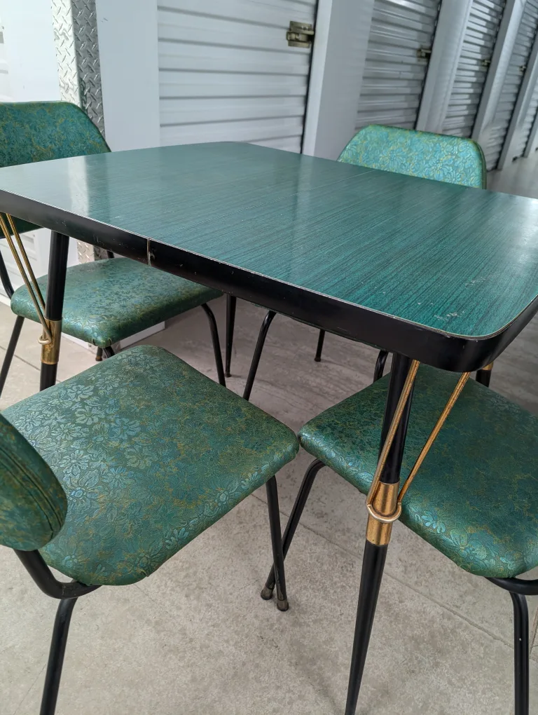 Vintage Mid-Century Modern Dining Set image indicator(6)