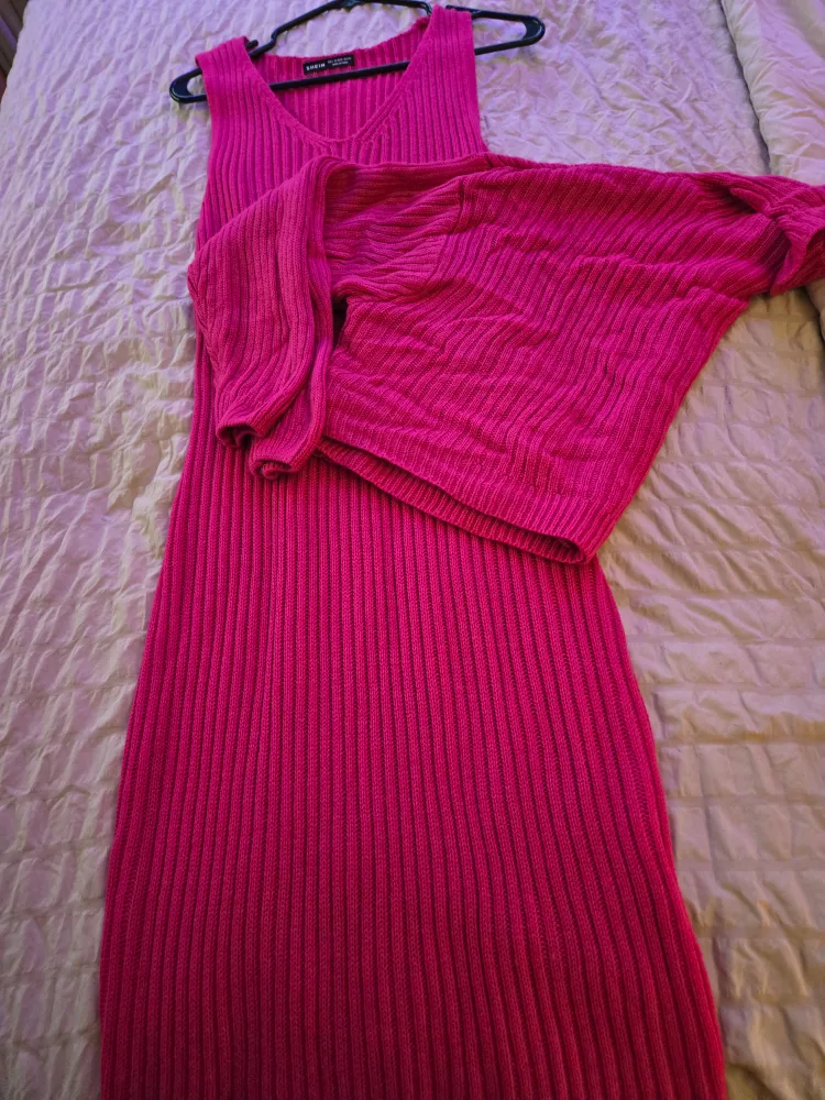 Pink Two-piece Sweater Dress image indicator(4)