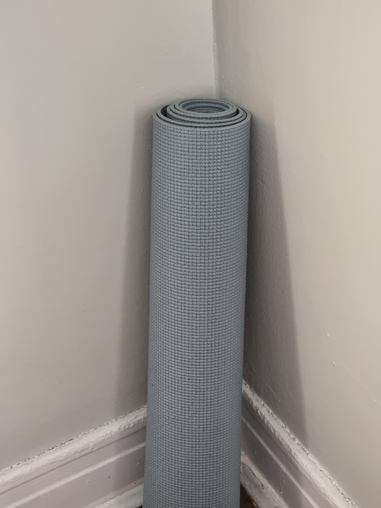 Light Blue Yoga Mat
