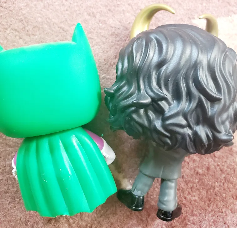 Funko lot of 2 - President loki and Joker Batman image indicator(2)