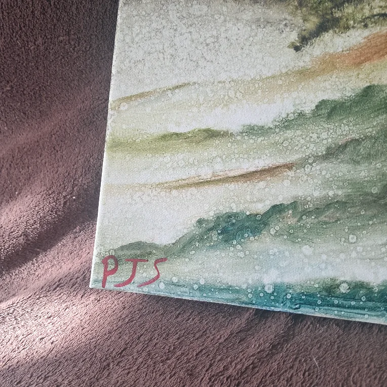 Original Waterfall Landscape Painting image indicator(2)